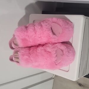 Fashion Nova keep my secret platform sandals size 9 NWOT